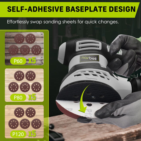 Narbell ergonomic handle design reduces fatigue during use