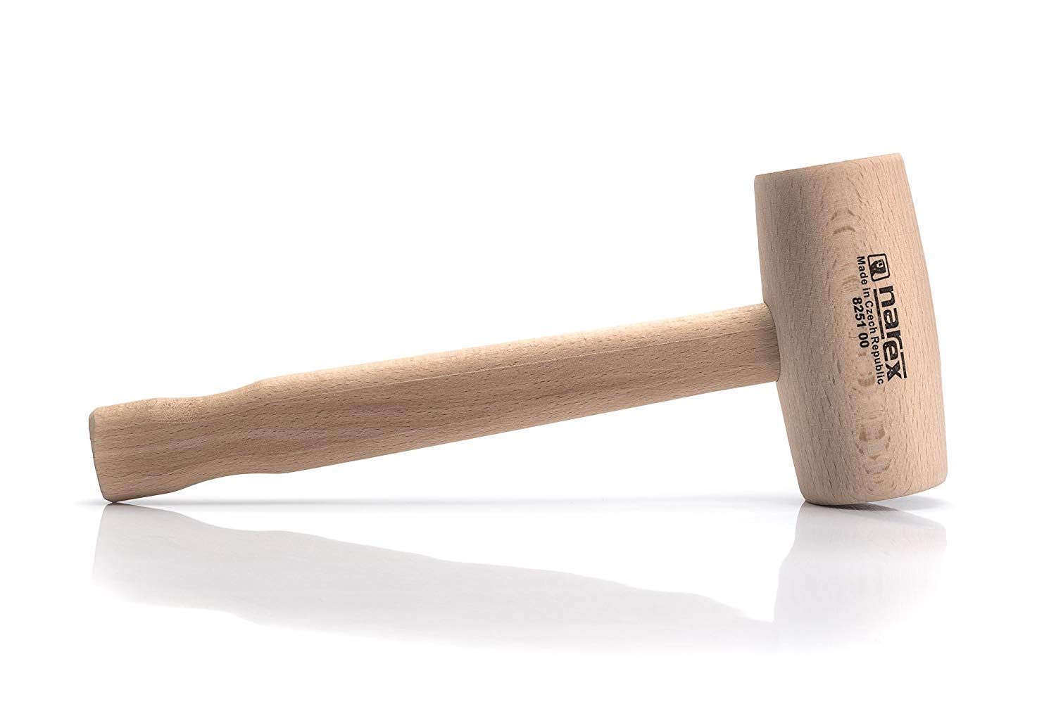 Narex beech wood carving mallet 11oz with unfinished head for precise tapping