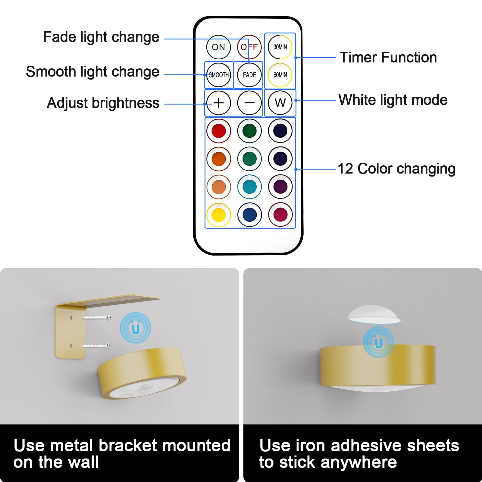 Narotood picture light in Smooth mode delivering gradual color transitions.
