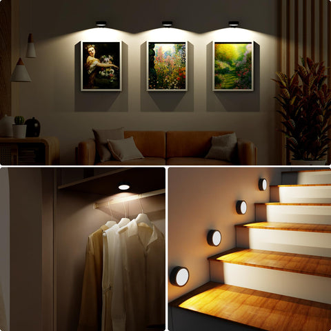 Narotood versatile lighting enhancing art and decor in a room