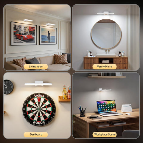Narundren painting and poster light enhances wall decor with crisp color