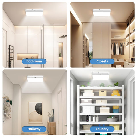 NARUNDREN remote-control ceiling light offers convenient operation from a distance.