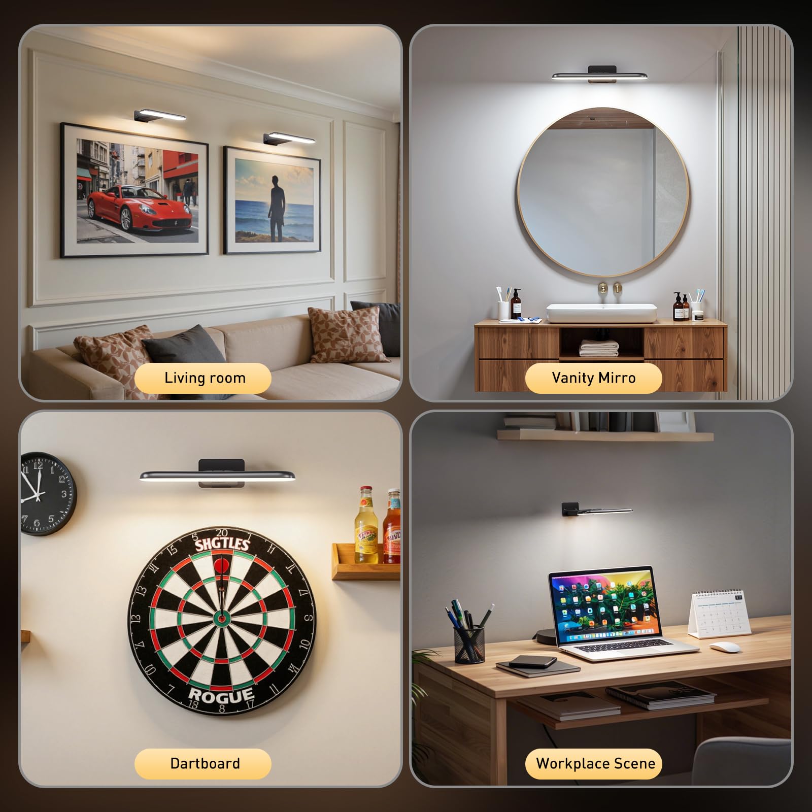 NARUNDREN lighting suits paintings, portraits, and art frames beautifully