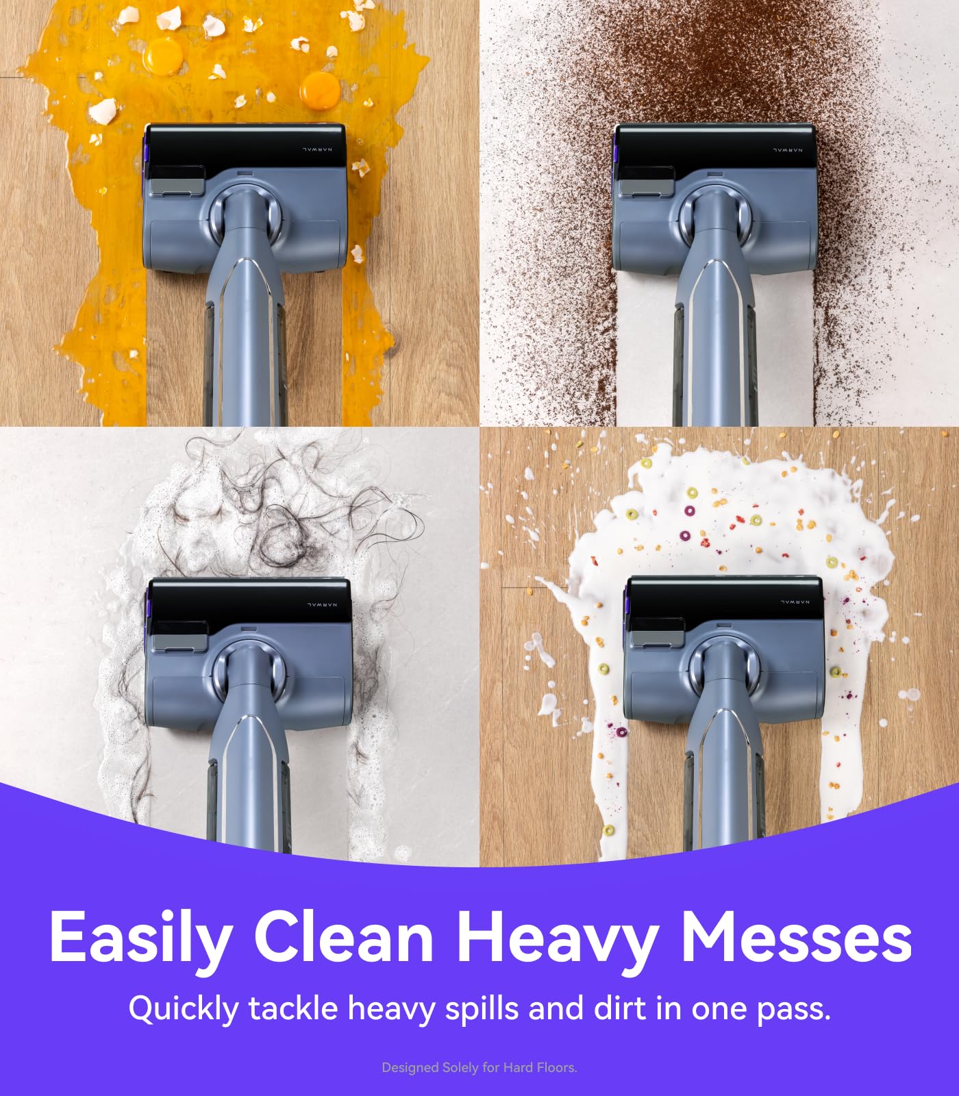NARWAL S20 Pro self-cleaning and drying cycle keeps the mop fresh.