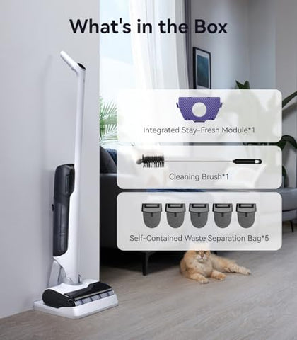 NARWAL S30 edge-cleaning capability reaches baseboards with ease.