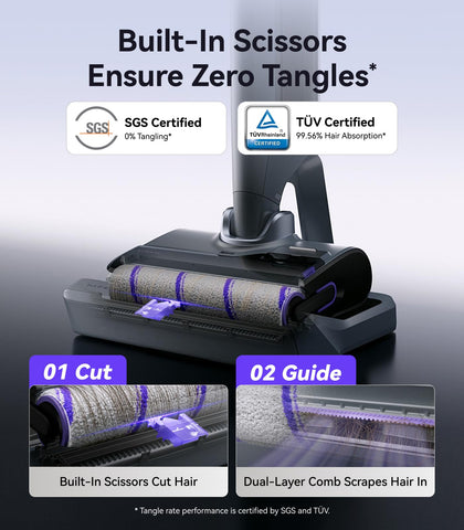 Narwal S30 Pro self-cleaning at 194°F refreshes the mop and dries components.