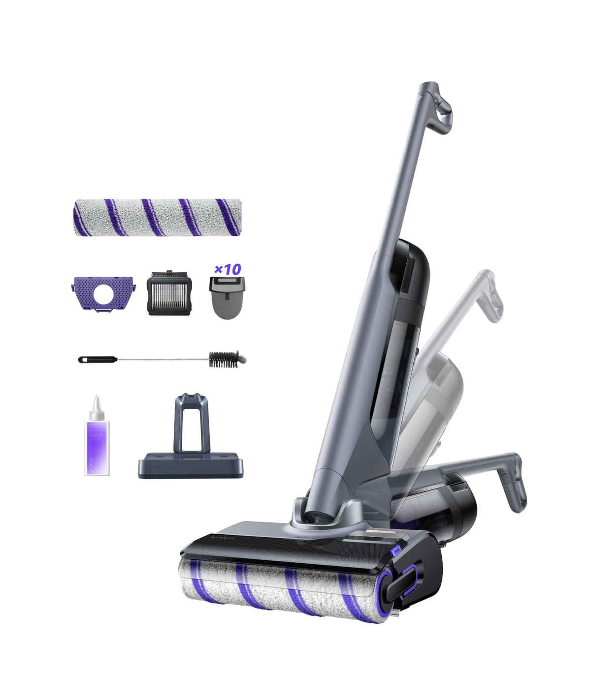 Narwal S30 Pro delivers up to 20000Pa suction for deep cleaning on hard floors.