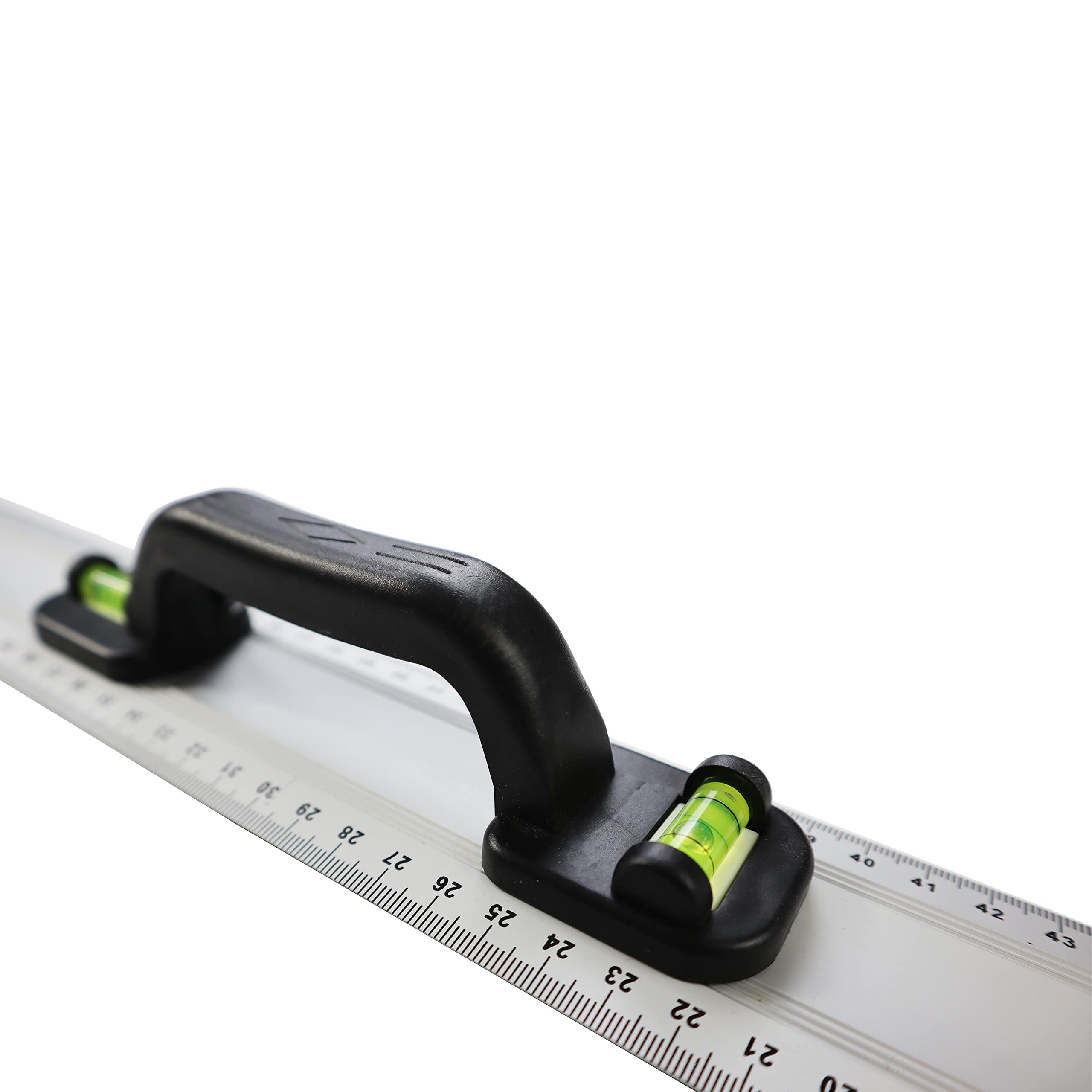 Nasafes ruler with built‑in level for quick alignment checks