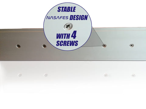 Nasafes edge designed for safe use with razor knives or rotary cutters
