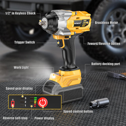 NATBEESY 1/2-inch hog ring for quick socket changes speeding up projects
