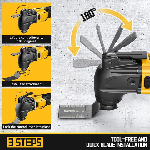 NatBEESY tool compatible with Dewalt 20V batteries for flexible power