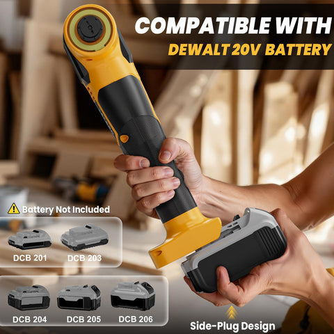 NATBEESY side plug battery design minimizes obstruction near walls