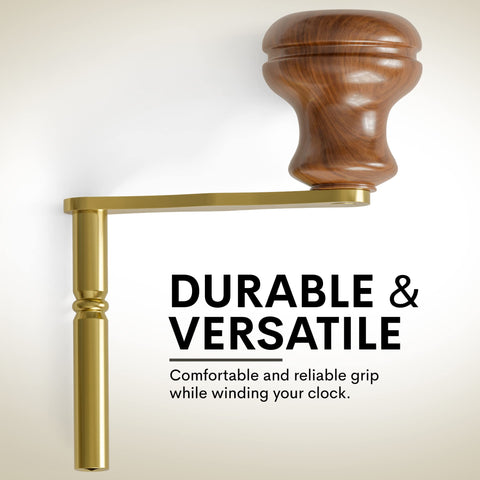 Premium NATIKON winding key featuring brass shaft for durability.