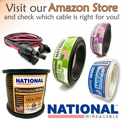NATIONAL Wire&Cable heavy-duty flexible jacket supports quick, secure connections