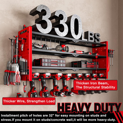 NattyDot four-layer design maximizes tool storage and visibility.