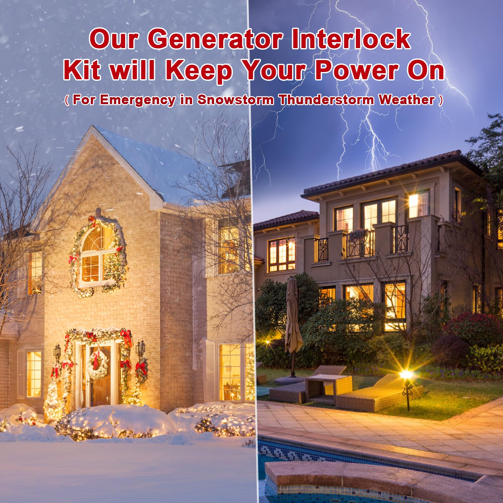 Natupal complete interlock kit package for a ready-to-use system