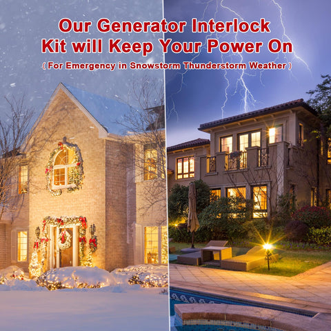 Natupal complete interlock kit package for a ready-to-use system