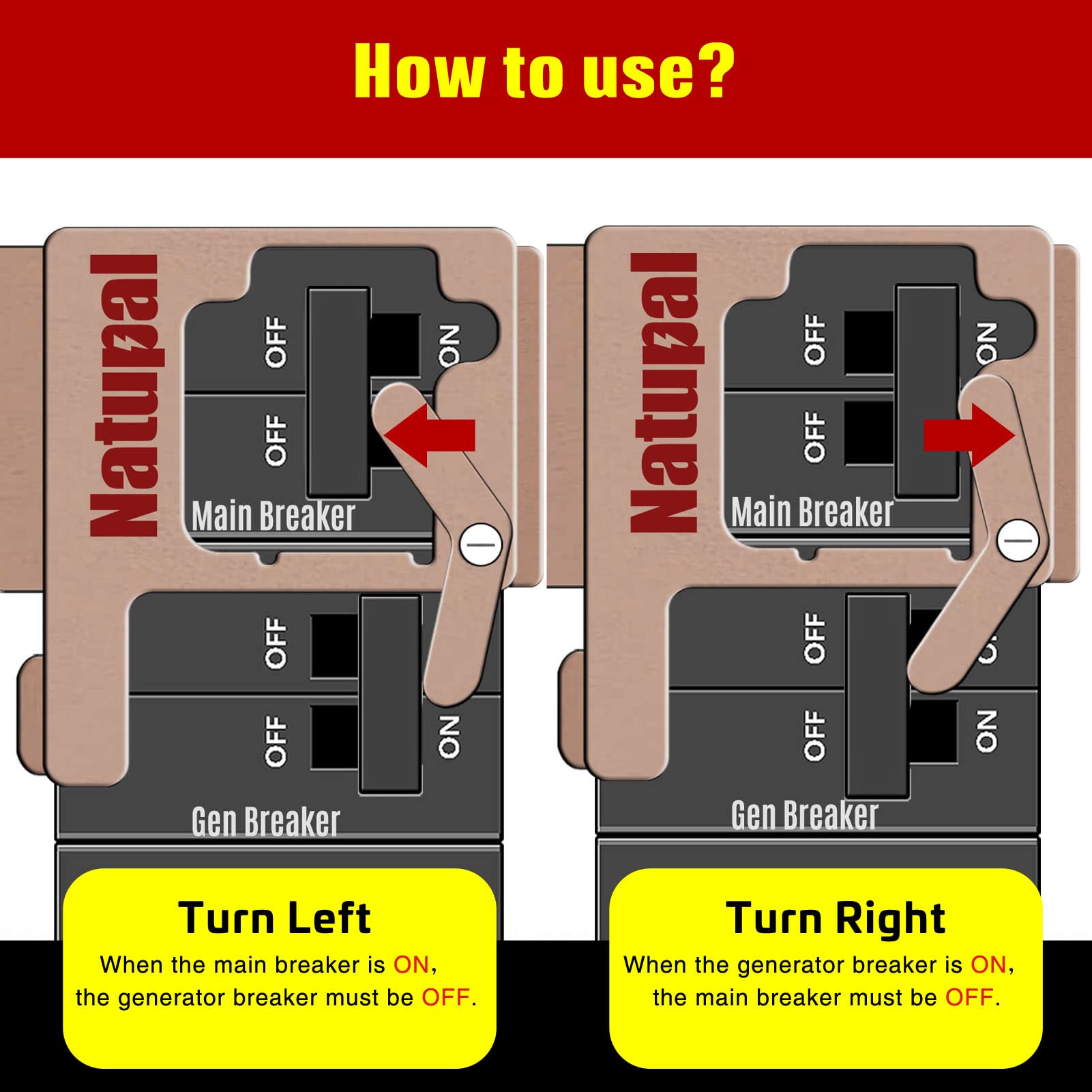 Natupal instruction bulletin included with clear installation steps.