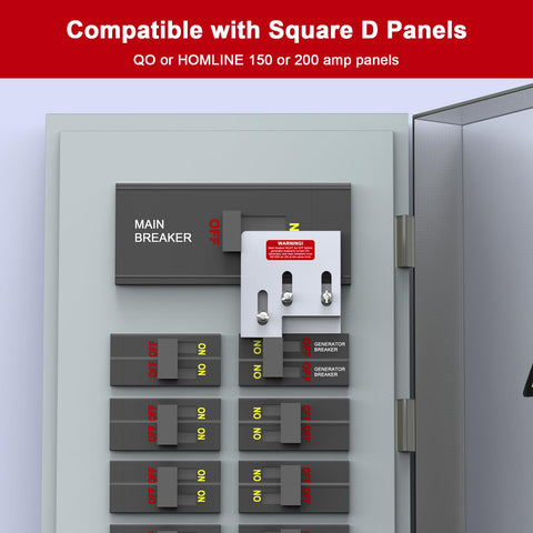 Natupal shoulder screws secure the interlock assembly