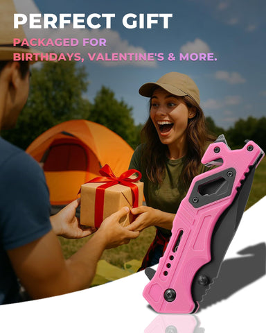 NaturaBlade hiking use case illustrates versatile readiness for trails and camps.