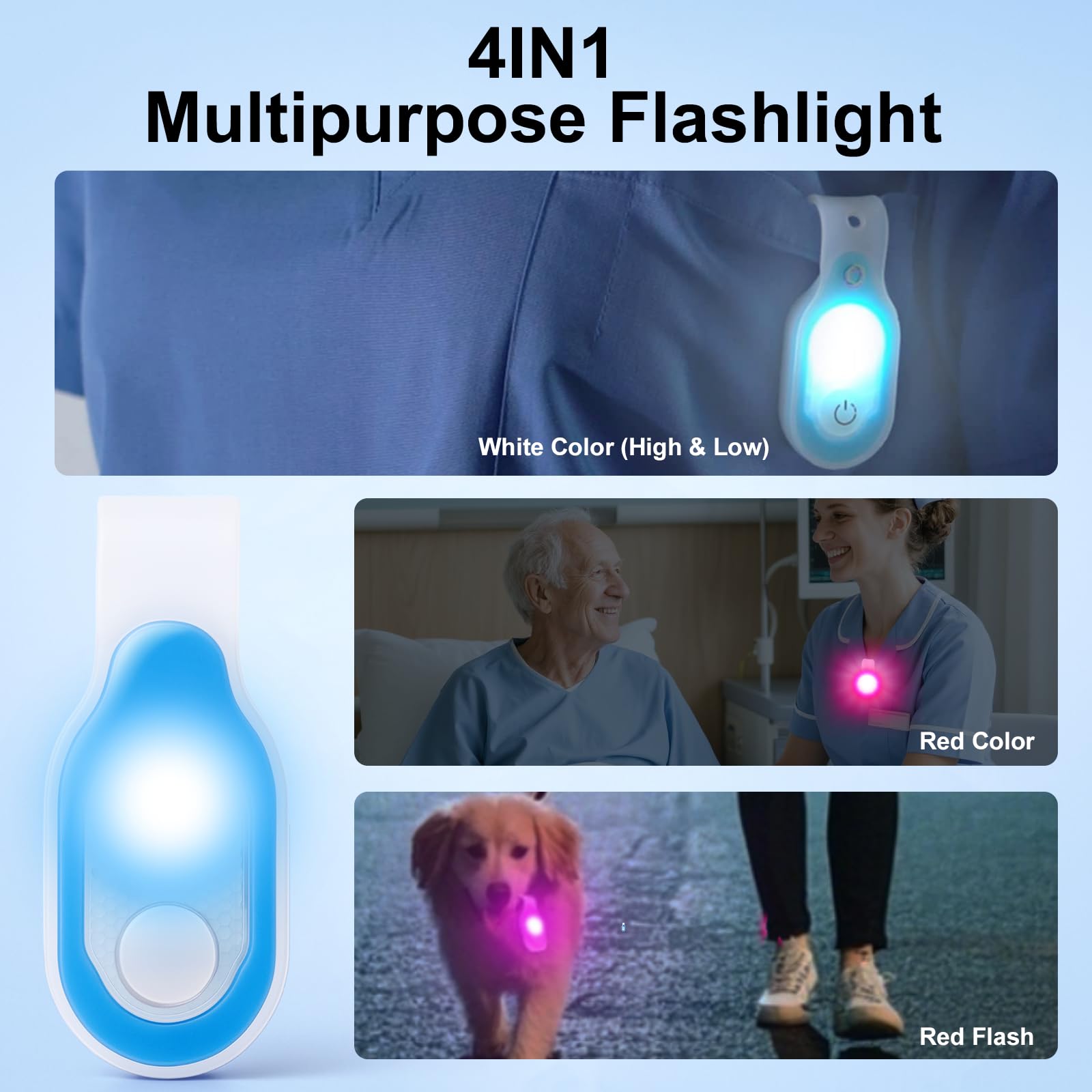 Natuvee red flash mode aids quick signaling to team at bedside