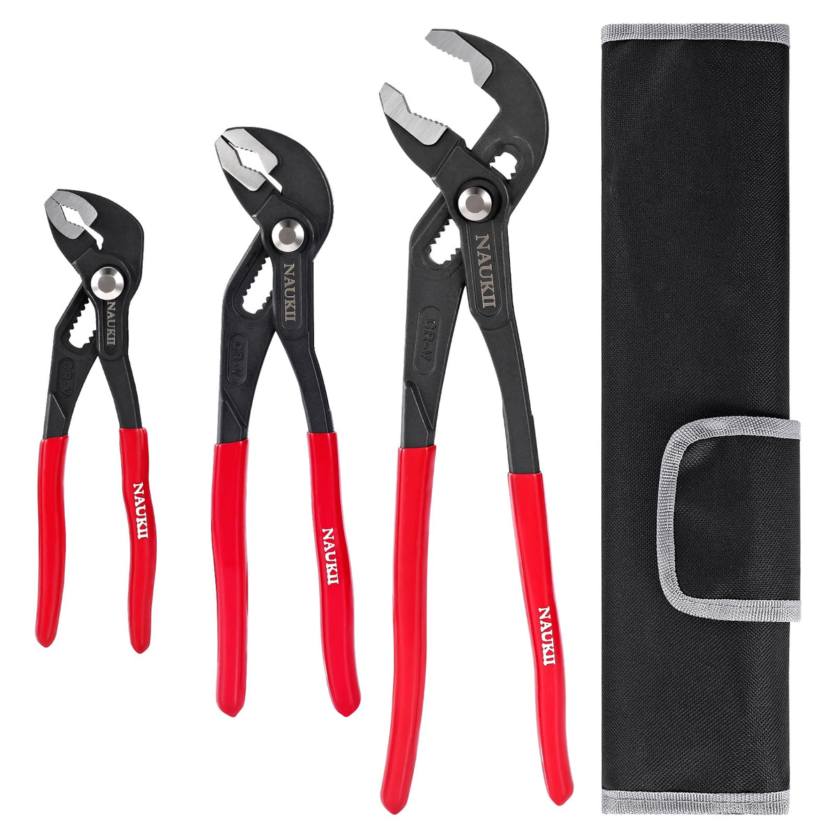NAUKII water pump pliers 7-inch opening for compact plumbing tasks