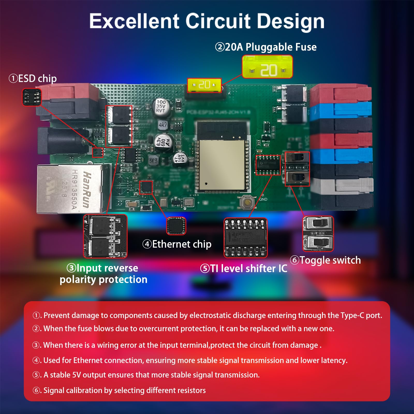 NaveiTech ESP32 WLED controller true plug‑and‑play for quick setup