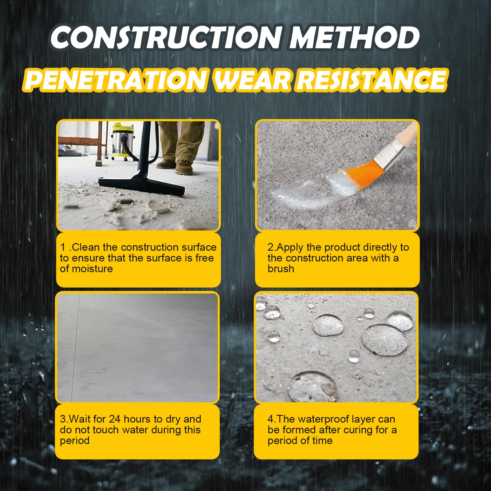 Navona Jaysuing waterproof adhesive used on roofs and walls to seal cracks.