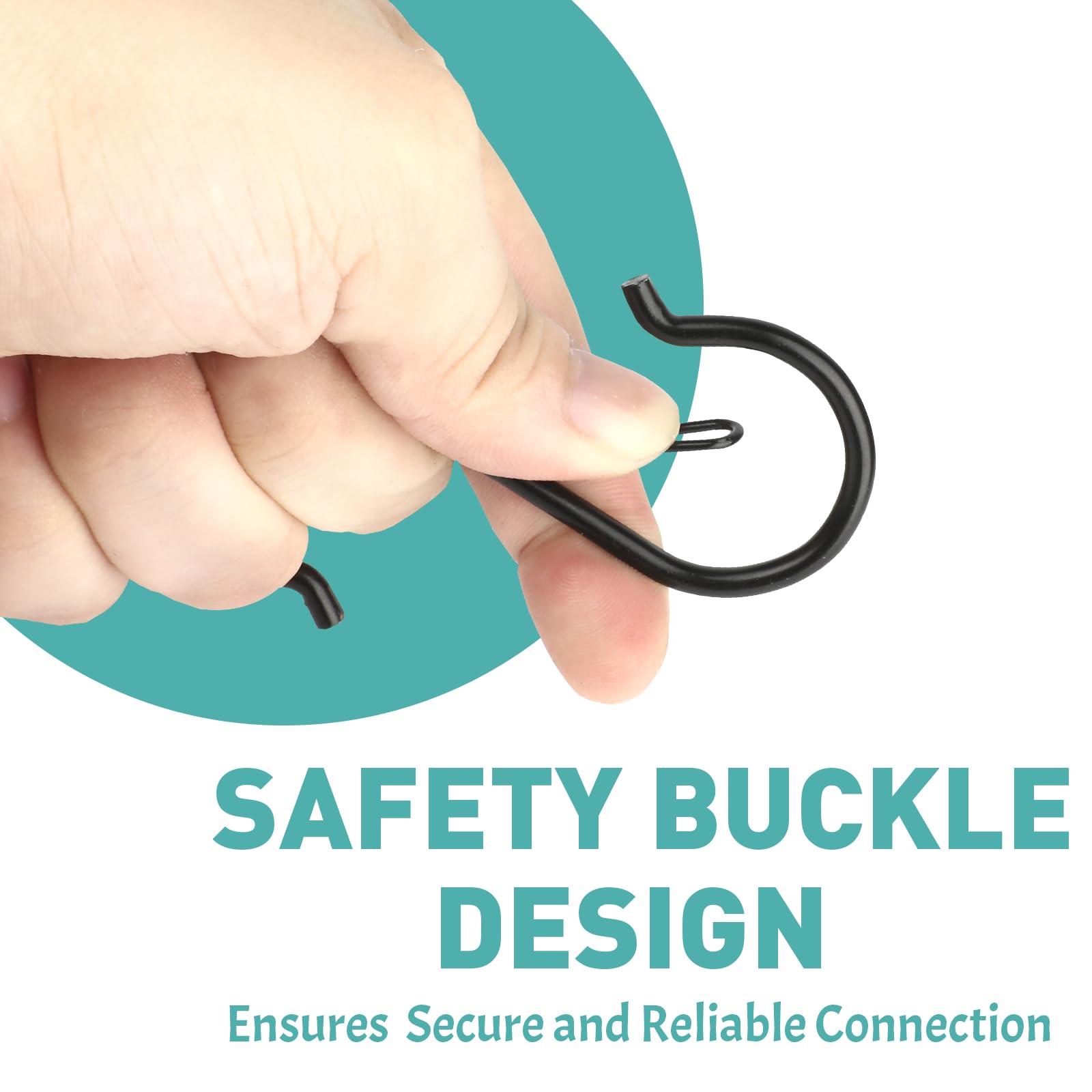 Navona rust-resistant steel S hook designed for daily indoor use.