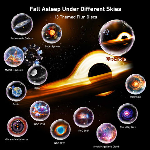 Nawchedo Galaxy Projector Pro adjustable focus for sharp night sky