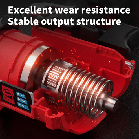NAWIN cordless impact driver LED light improves visibility in dim areas