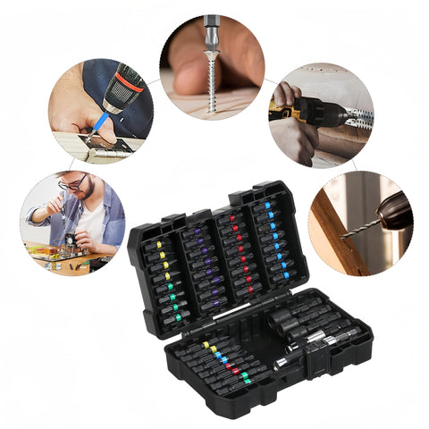 NAWIN magnetic attachment enables quick bit changes with extension bars.