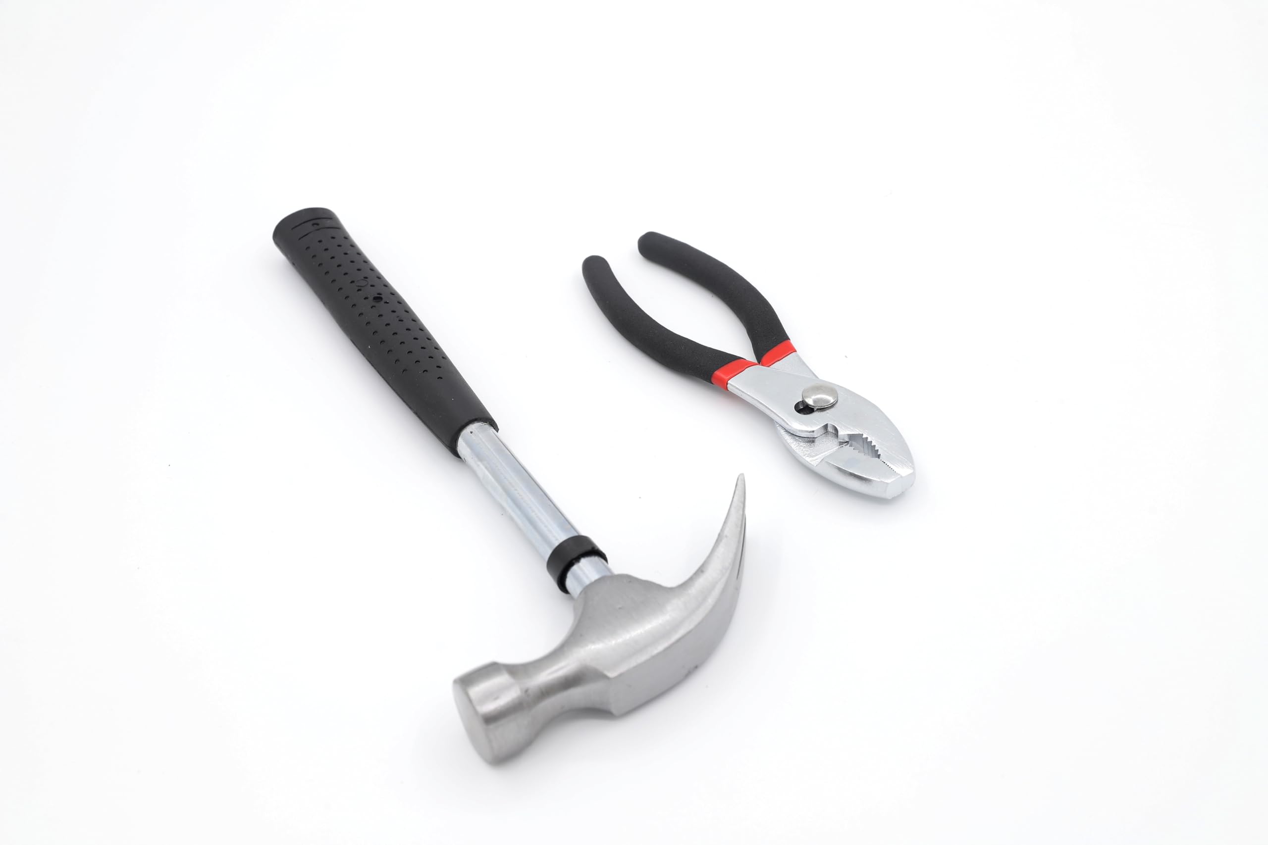 Naxypnalic Basic Tool Kit slip joint plier for grasping and turning.