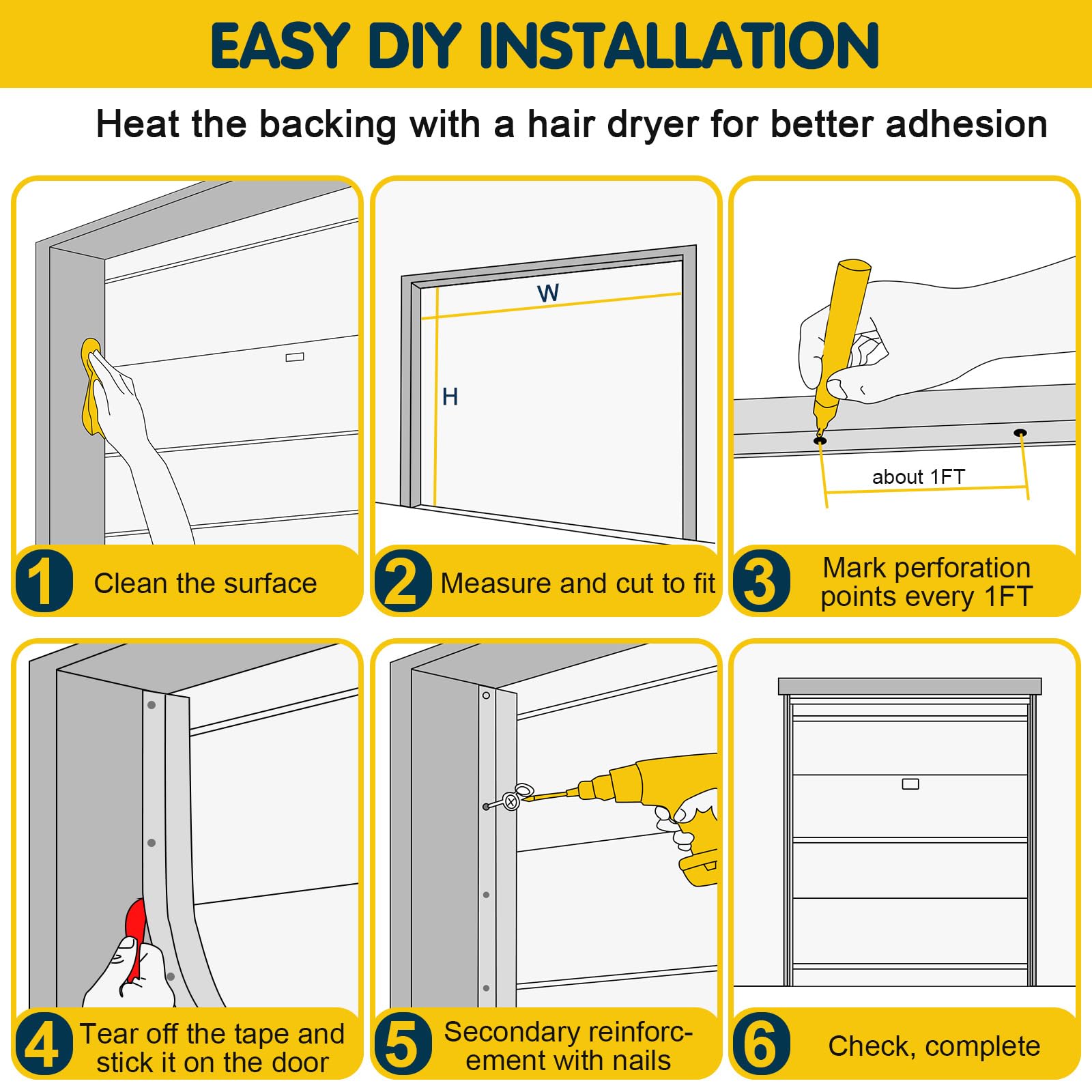 Nayotaa durable weather stripping delivers lasting value and low maintenance