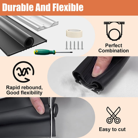 Nayotaa seal fits 8 to 20 ft doors for broad compatibility
