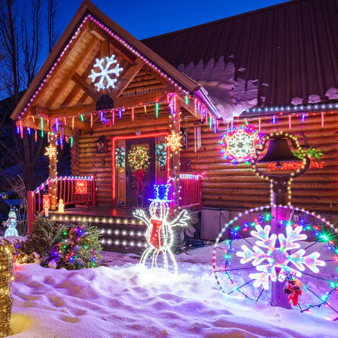 Nazuwke outdoor rope lighting kits suit birthdays, weddings, Halloween, and Christmas events.