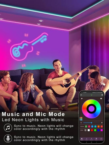 NBBUFF brightness control via remote and app for flexible lighting