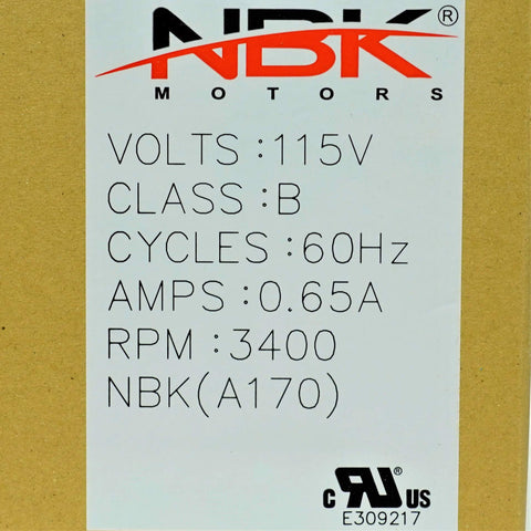 NBK draft inducer 12463 instructions illustrate clear installation steps