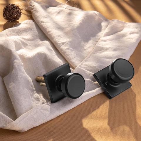 NCSEN backset-adjustable knob showing 2-3/8 or 2-3/4 inch options