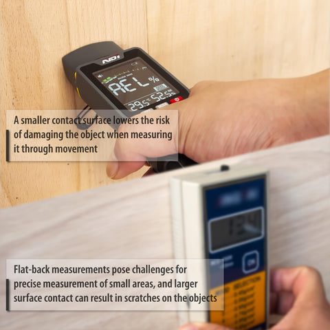 NDI softwood mode for moisture assessment in soft woods