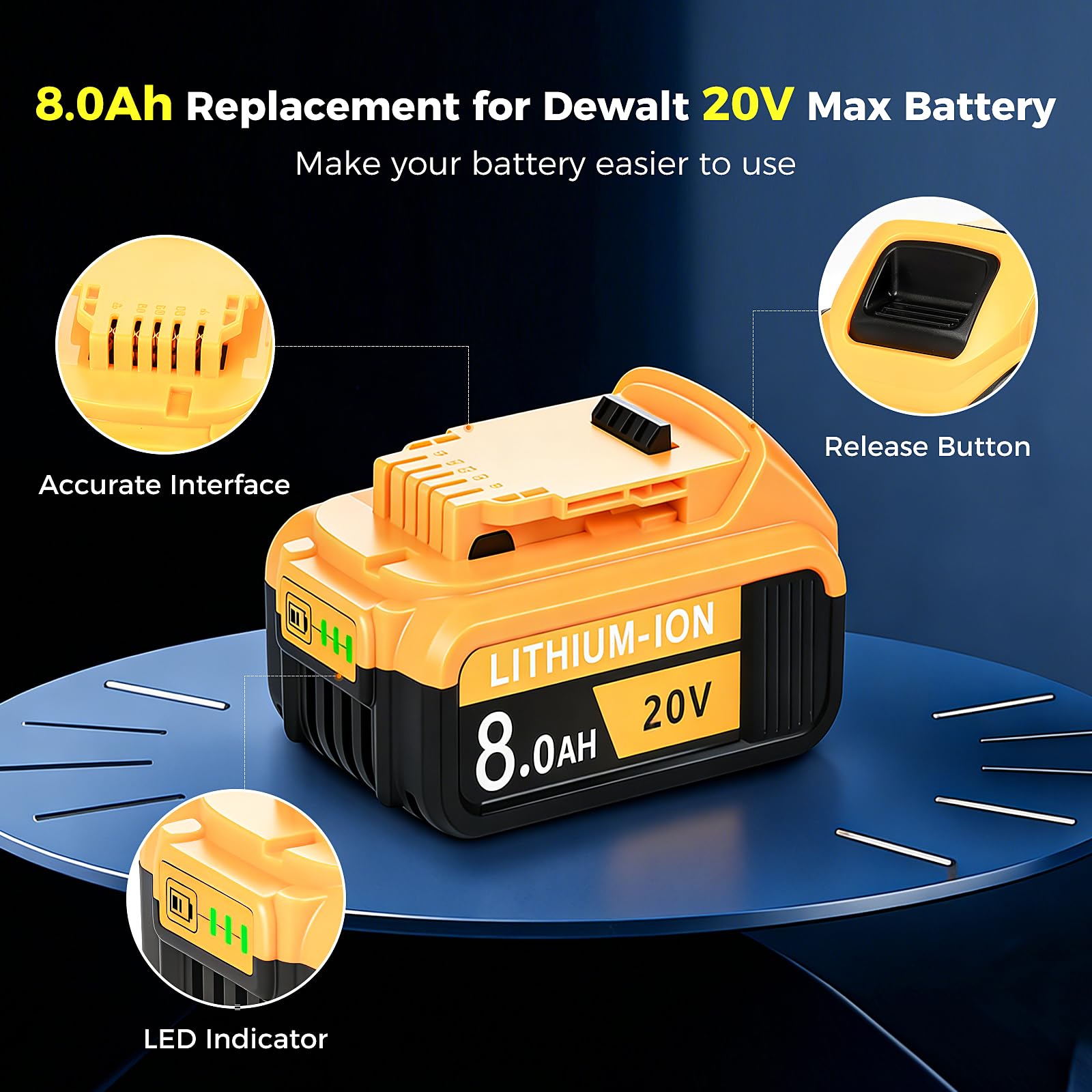 Ndoge battery features a multi-layer protection system for safe operation.