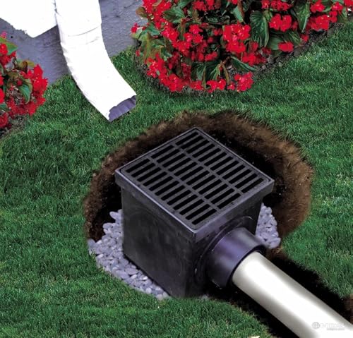 NDS 900BKITRTL1PK black finish blends with landscape and stays durable.