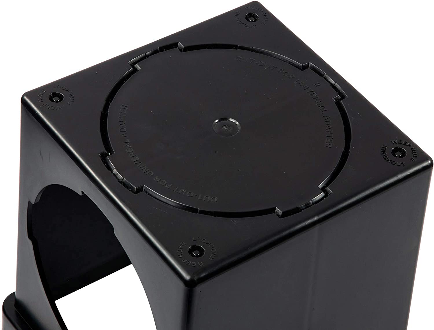 NDS 900BKITRTL1PK 39.5 sq in surface area supports moderate water capture.