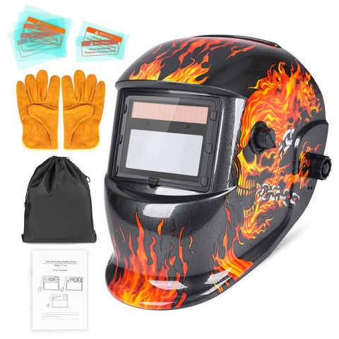 NDUUN welding helmet true color visor for crisp visibility during welding