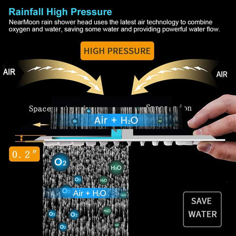 NearMoon 304 stainless steel construction resists leaks and rust over time.