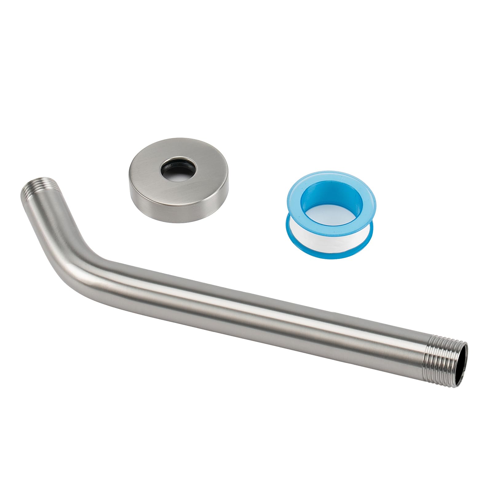 NearMoon 304 stainless steel shower arm highlighting corrosion resistance.