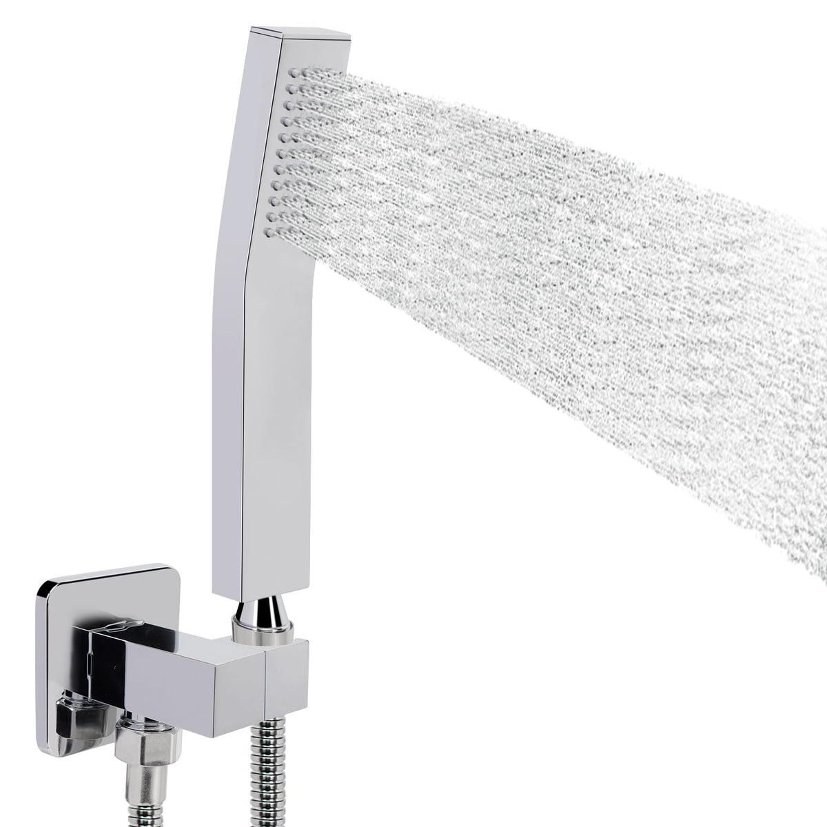 NearMoon brass handheld shower head with durable brass body and ergonomic grip for daily use.