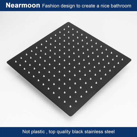 NearMoon stainless steel ceiling arm provides a durable, rust-resistant ceiling mount.