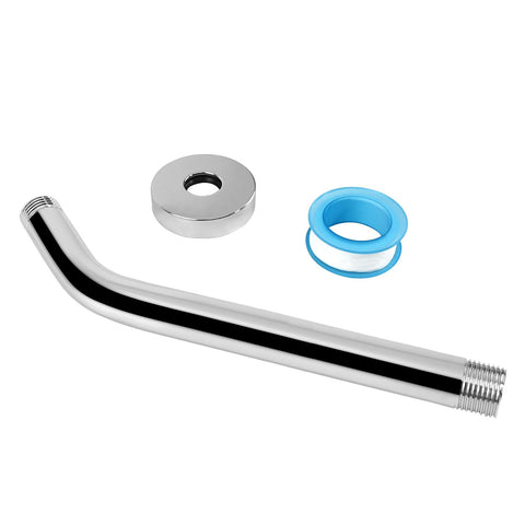 NearMoon chrome installation kit illustrating easy setup with flange and tape