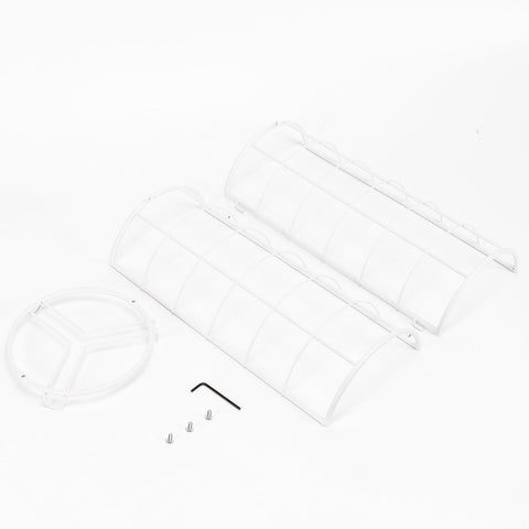 NearMoon easy-assembly curved pieces for quick setup